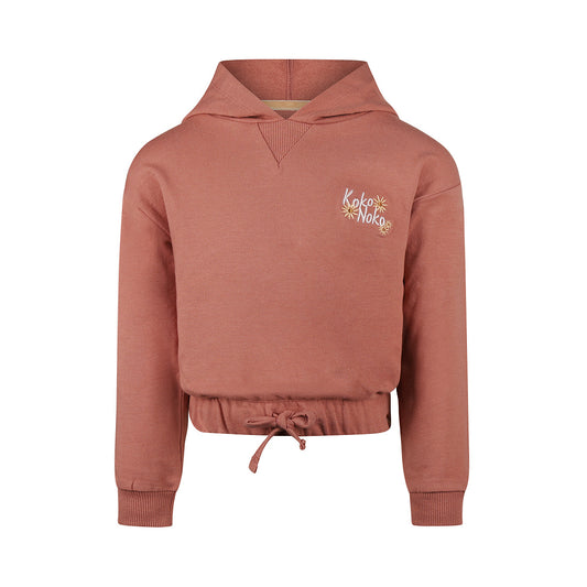 Koko Noko Meisjes Hoodie - Donker oudroze