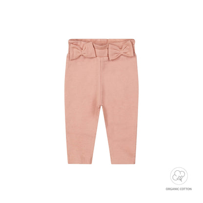 Dirkje strikjes baby broek dusty pink