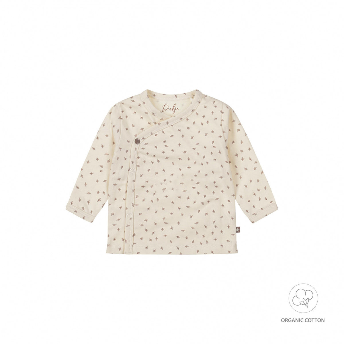 Dirkje baby shirtje blaadjes