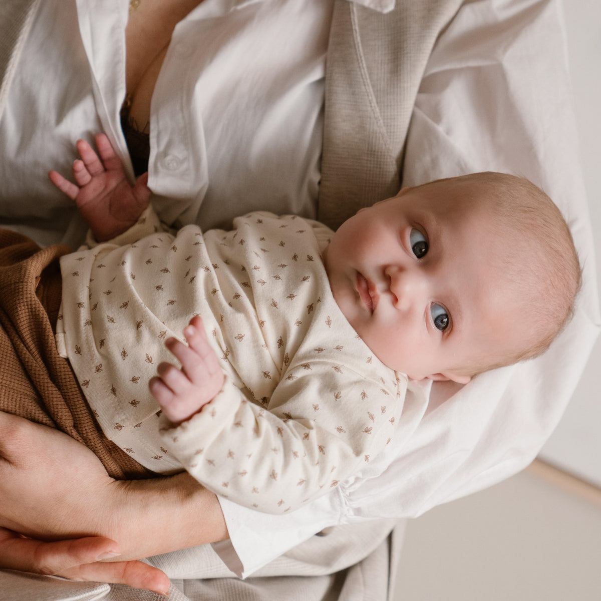 Dirkje baby shirtje blaadjes