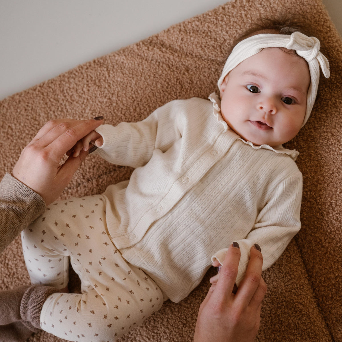 Dirkje baby broekje blaadjes