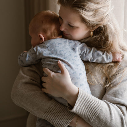 Dirkje baby boxpakje safari zachtblauw