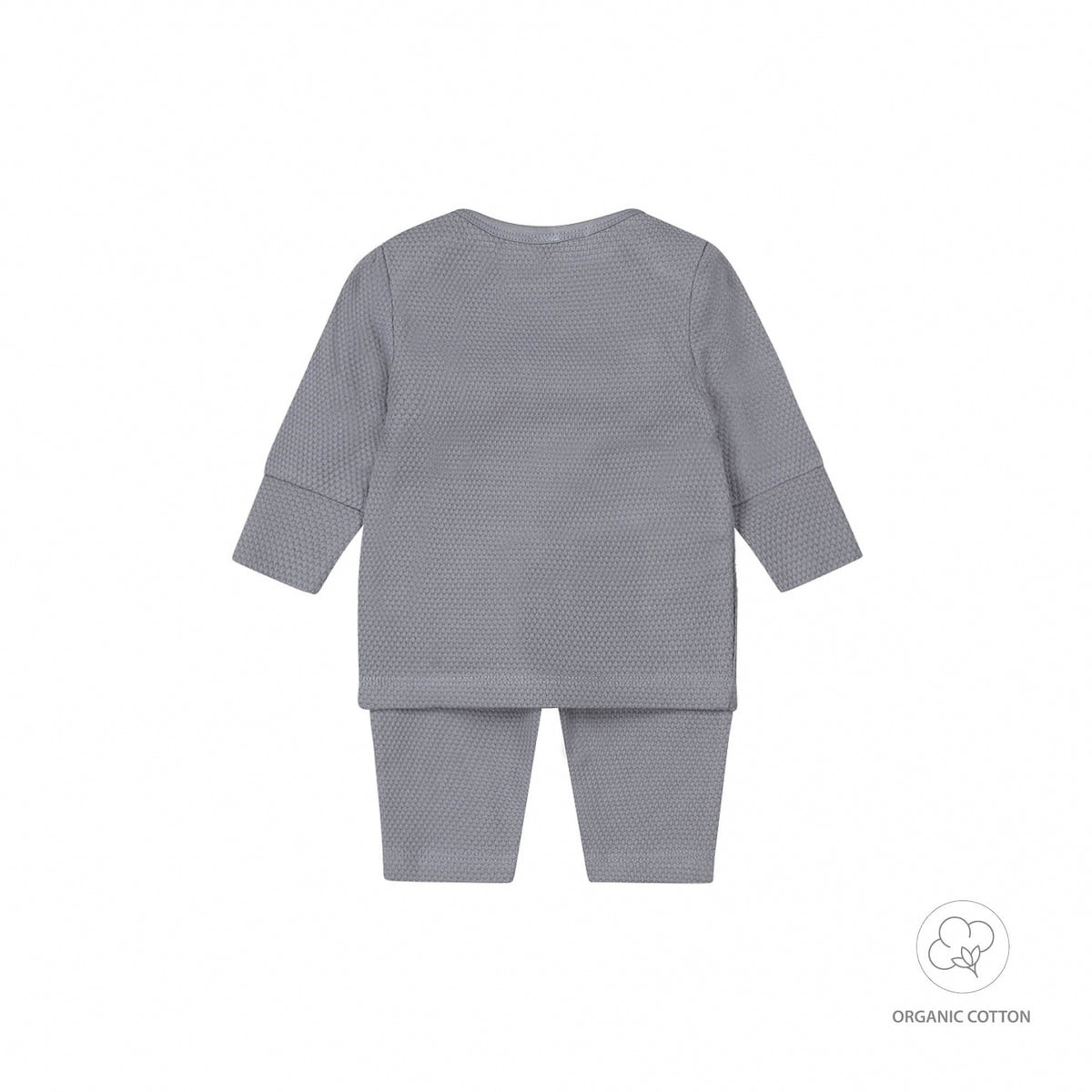 Dirkje faded blue baby set- t-shirt en broekje