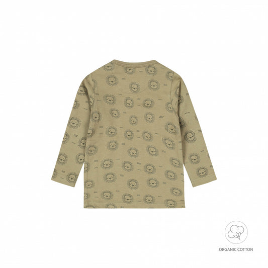 Dirkje lion shirt lange mouwen — detailfoto 2