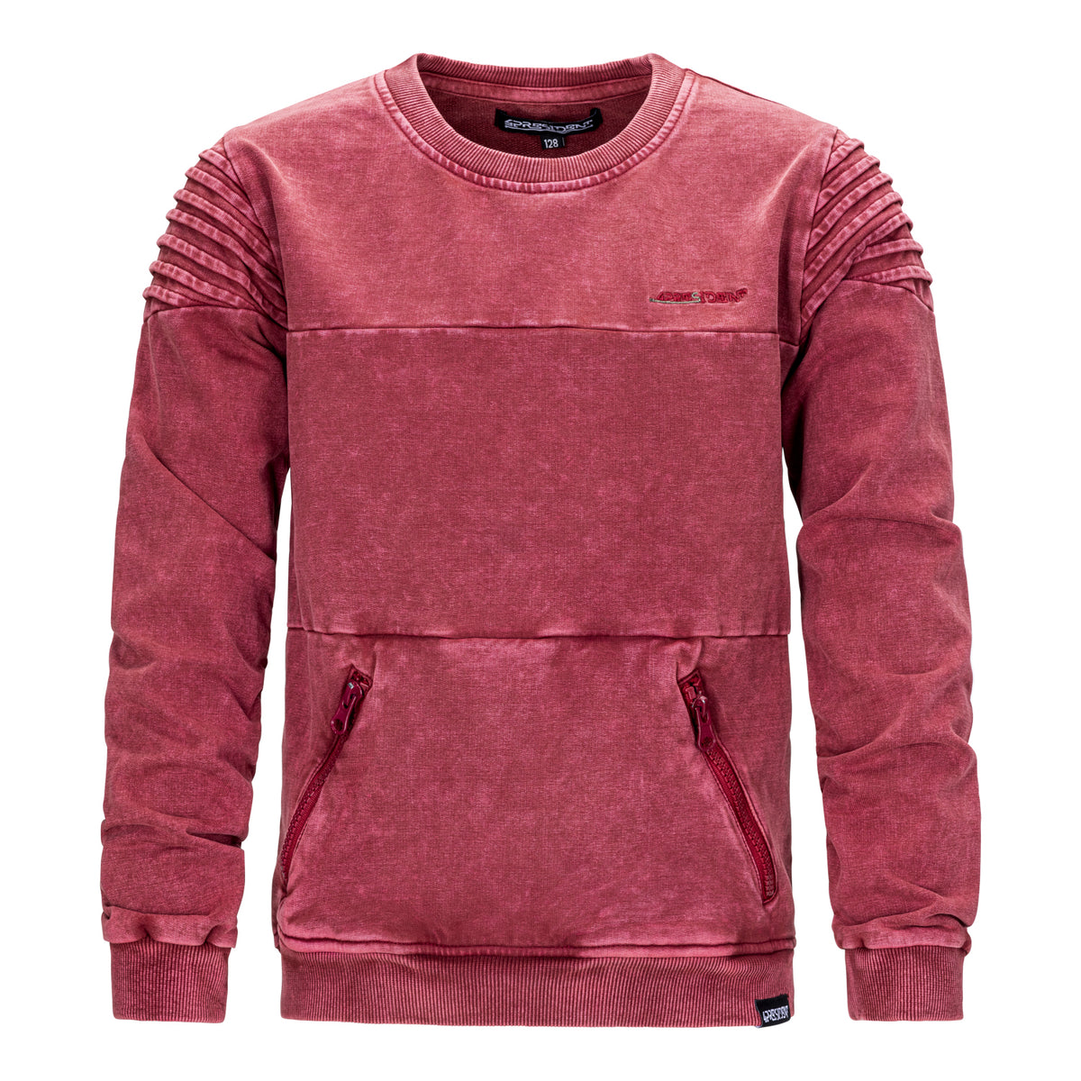 4President Jongens Sweater Nick - Rood