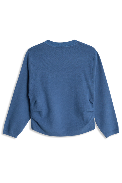 4President Meisjes Trui - Blue — detailfoto 3