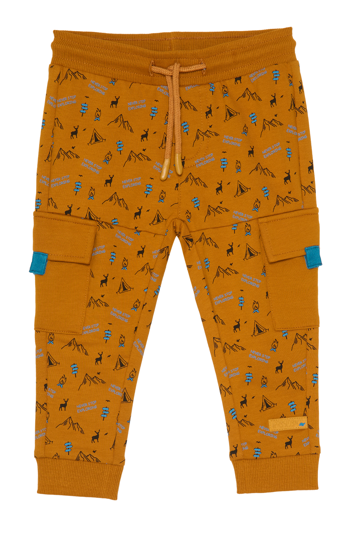 4President Jongens Joggingbroek - Sand