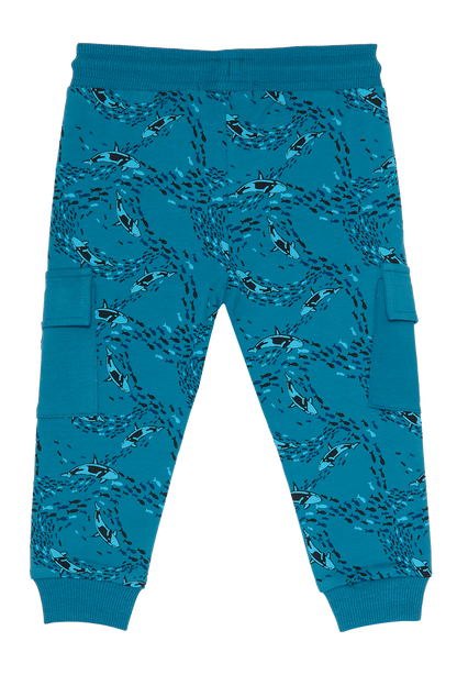 4President Jongens Joggingbroek - Blue — detailfoto 2