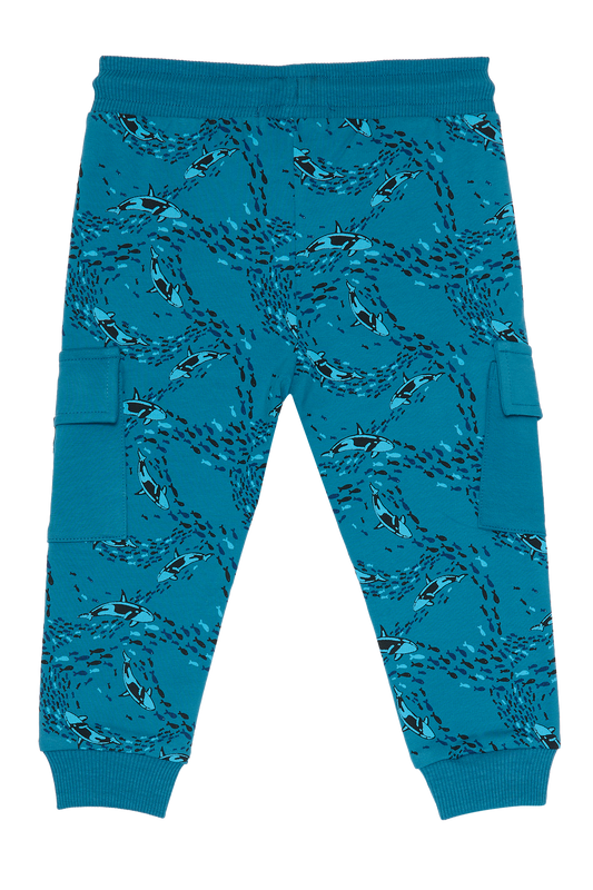4President Jongens Joggingbroek - Blue — detailfoto 2