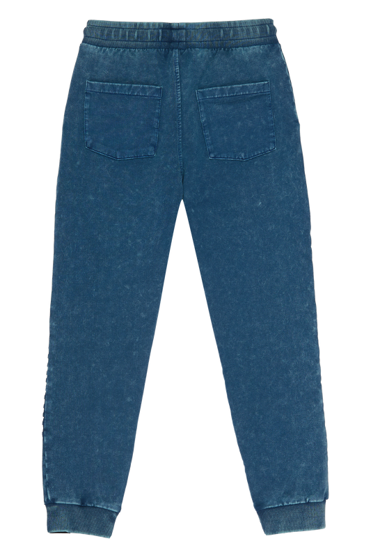 4President Jongens Joggingbroek Niels - Blauw — detailfoto 2