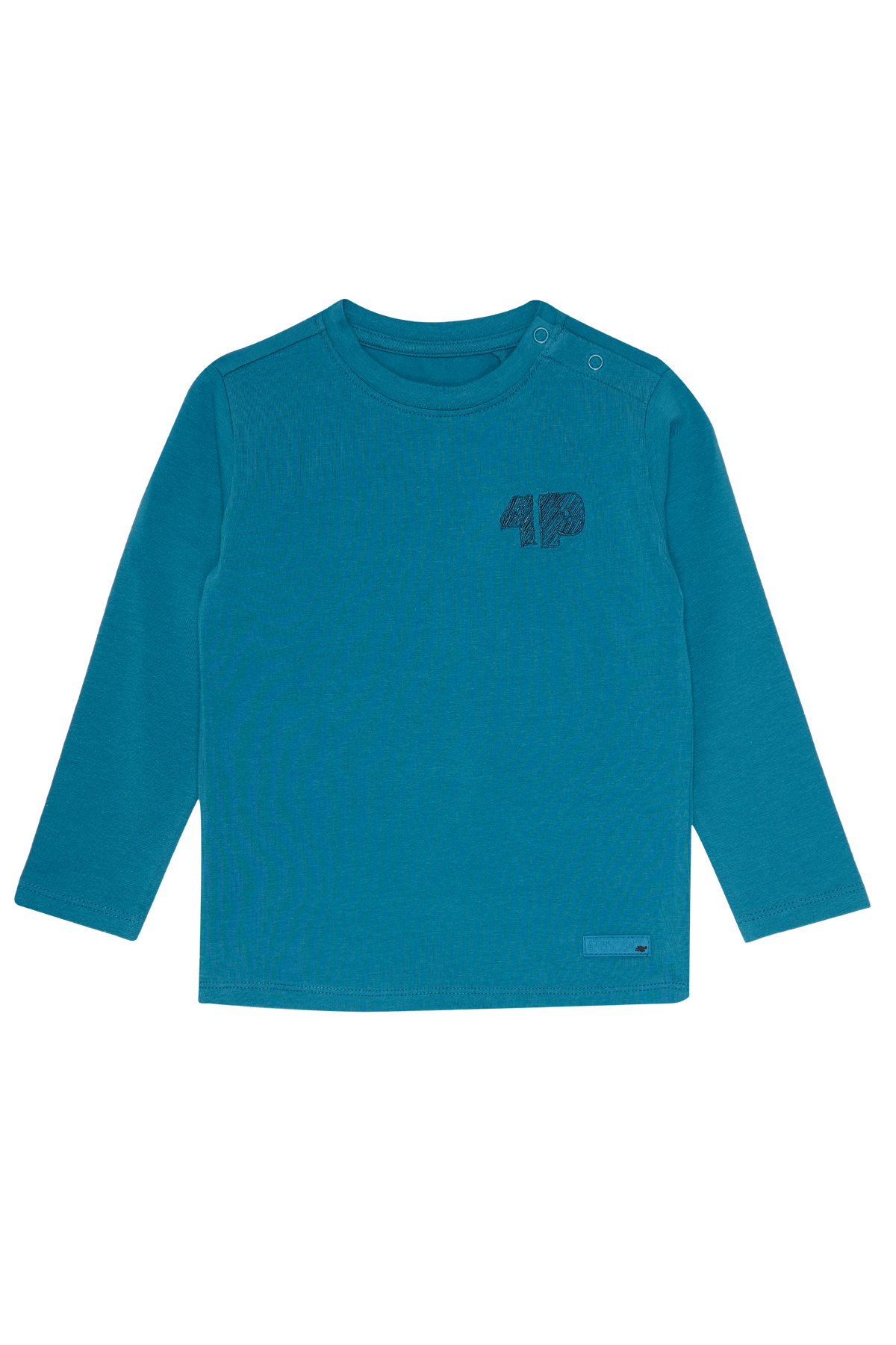 4President Jongens Longsleeve Boris - Petrolblauw
