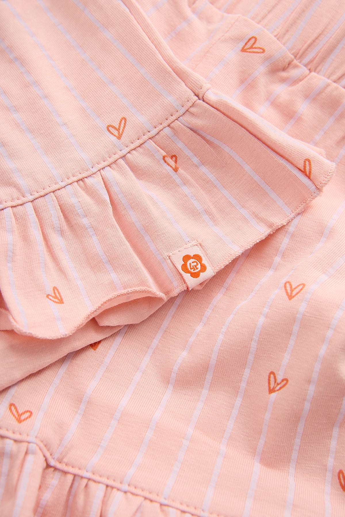 4President Meisjes Rok - Powder Pink — detailfoto 2