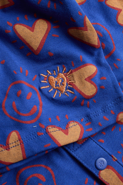 4President Meisjes Jurk - Dazzling Blue
