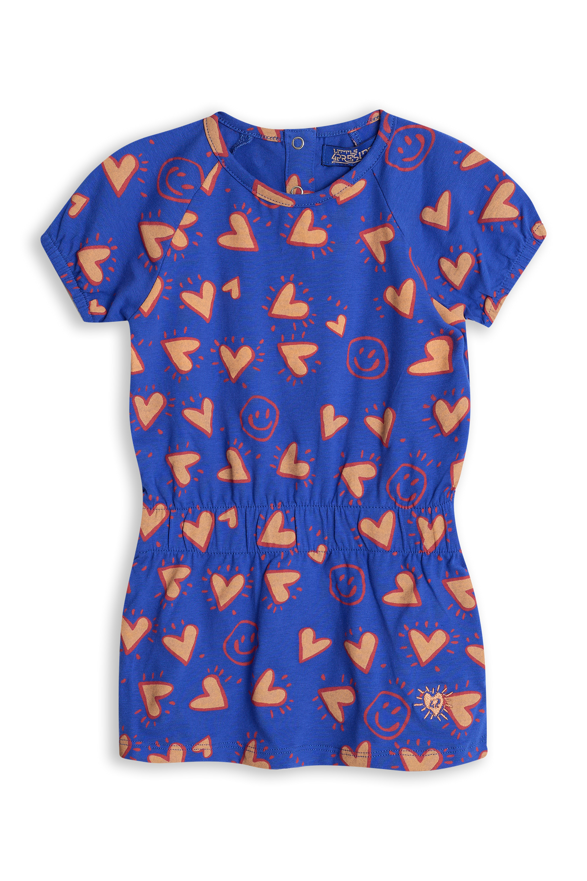 4President Meisjes Jurk - Dazzling Blue — detailfoto 2