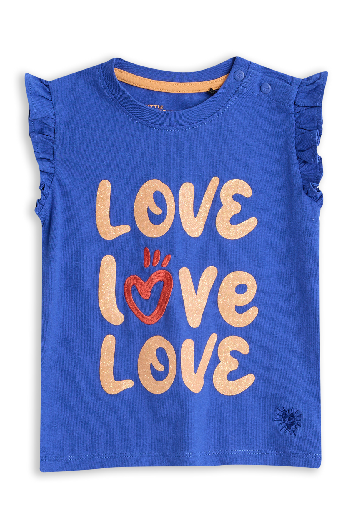 4President Meisjes Top - Dazzling Blue — detailfoto 2