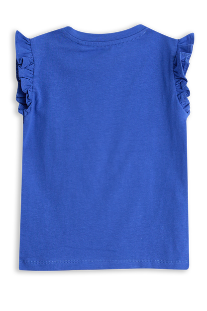 4President Meisjes Top - Dazzling Blue — detailfoto 3