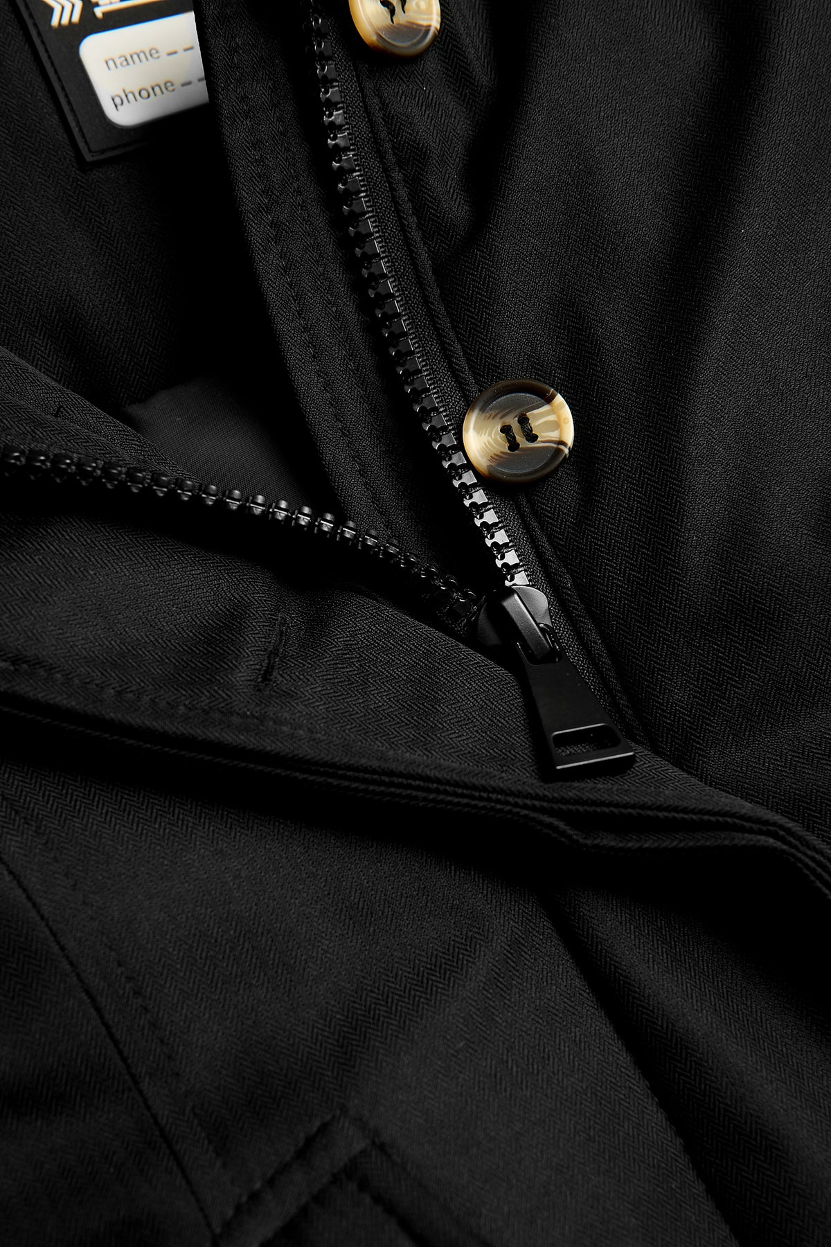 4President Jongens Parka Perry - Zwart