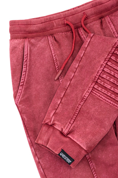 4President Jongens Joggingbroek Niels - Rood — detailfoto 3