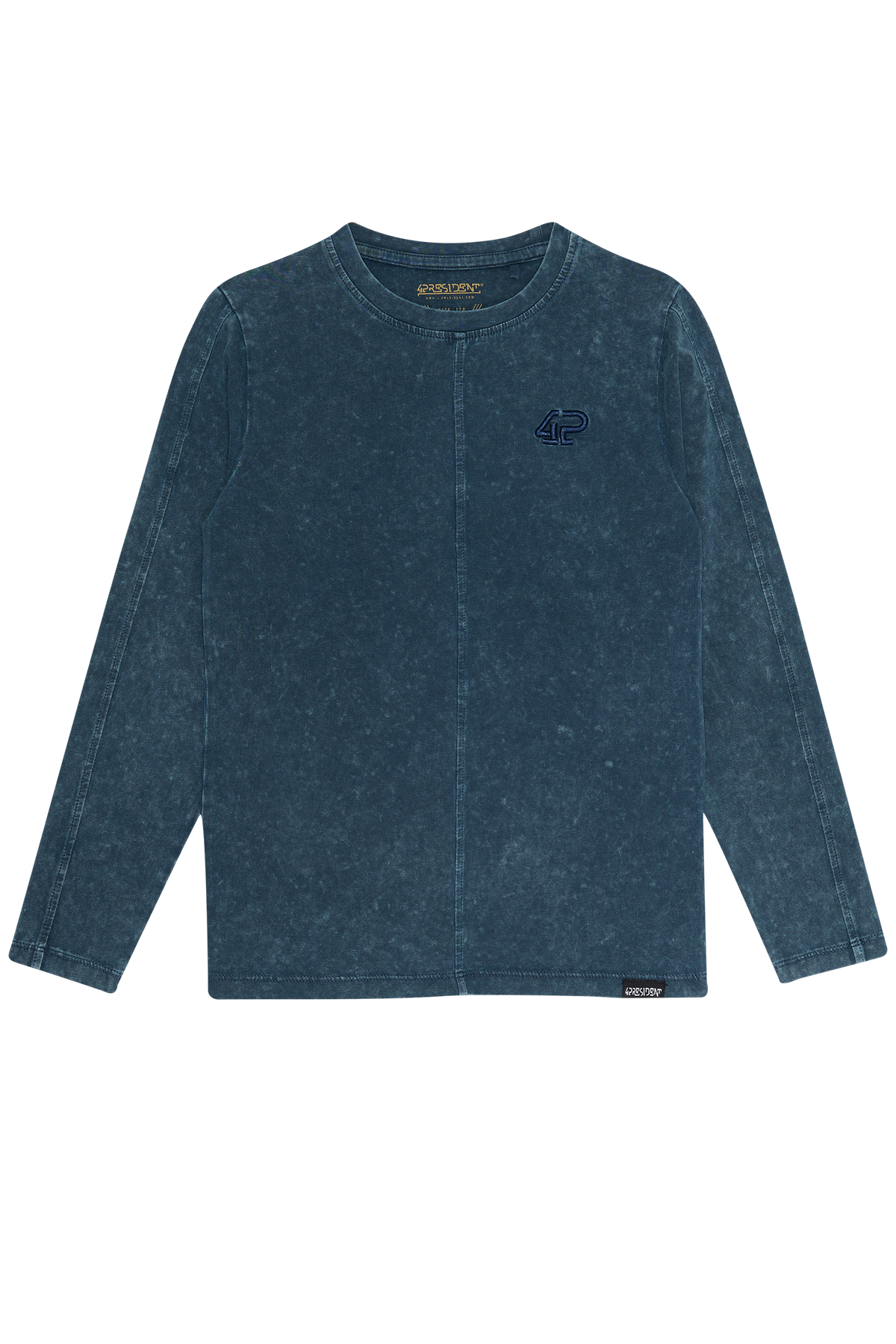 4President Jongens Longsleeve Noud - Blauw