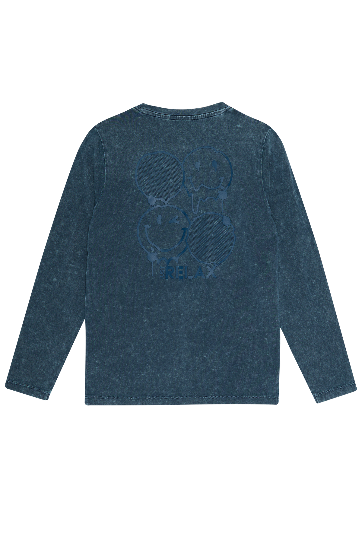 4President Jongens Longsleeve Noud - Blauw — detailfoto 2