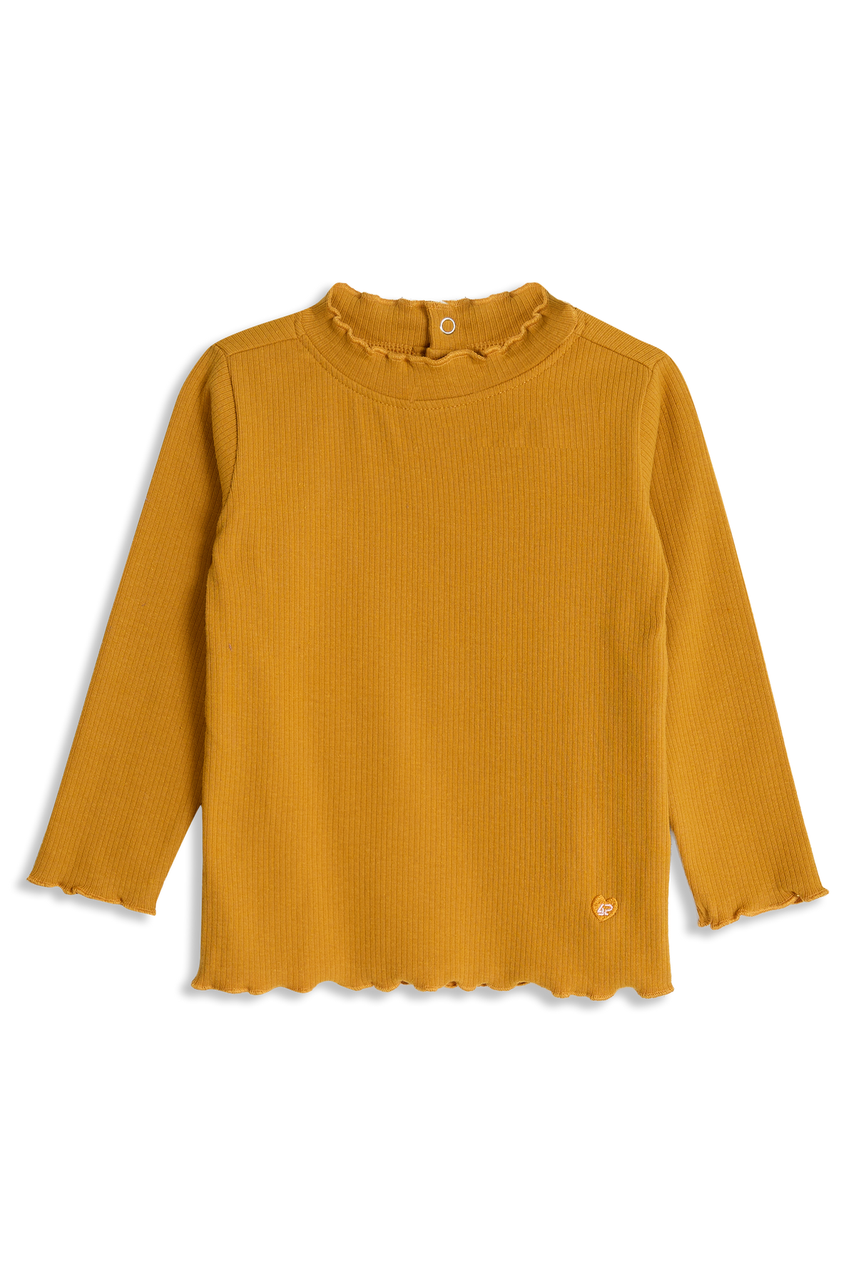 4President Meisjes Longsleeve Bregje - Okergeel