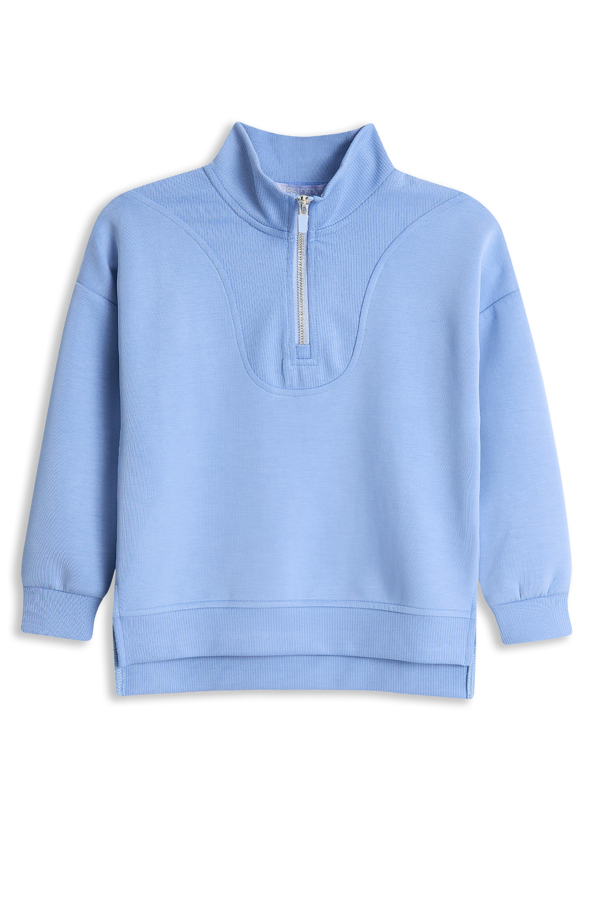 4President Meisjes Sweater Maud - Lichtblauw — detailfoto 2