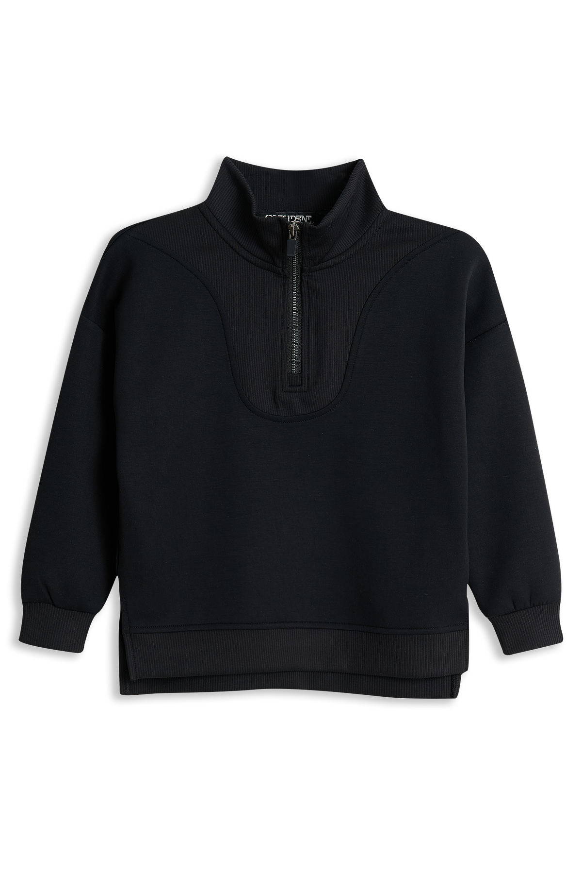 4President Meisjes Sweater Maud - Zwart — detailfoto 2