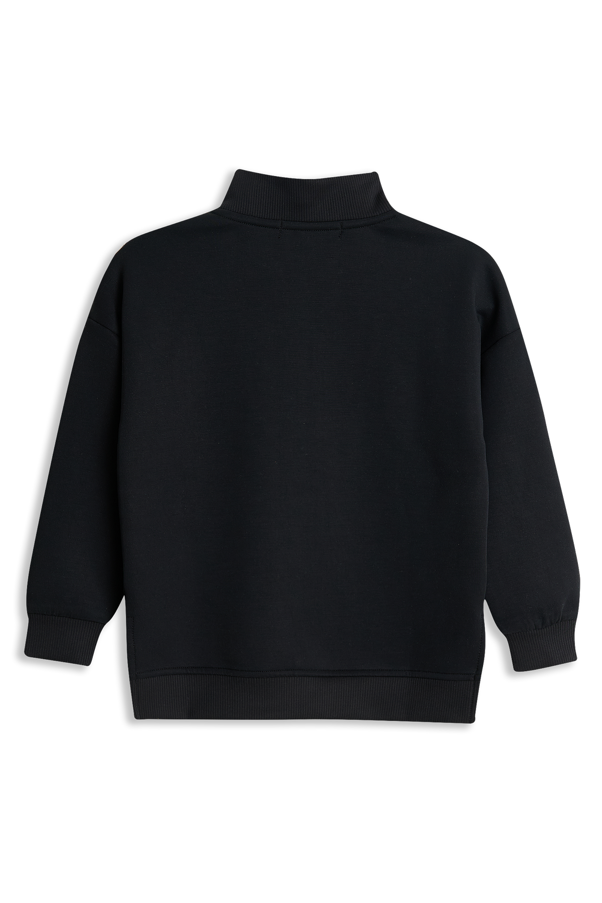 4President Meisjes Sweater Maud - Zwart — detailfoto 3