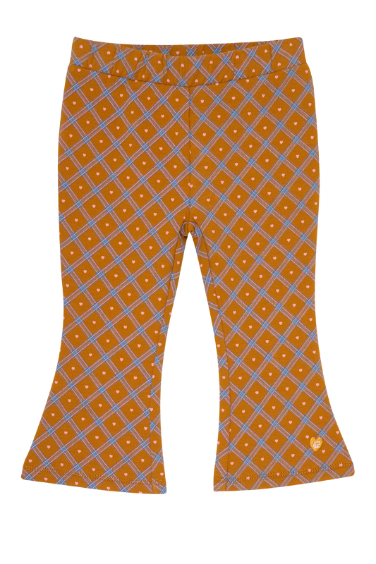 4President Meisjes Broek Bloem - Okerbruin