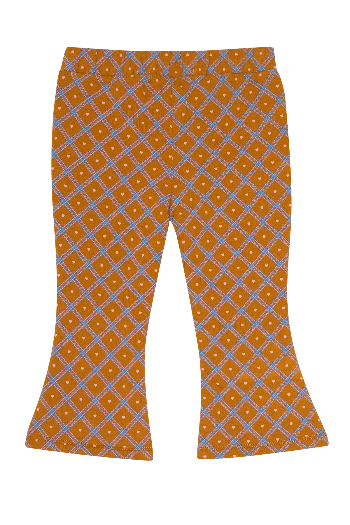 4President Meisjes Broek Bloem - Okerbruin — detailfoto 2