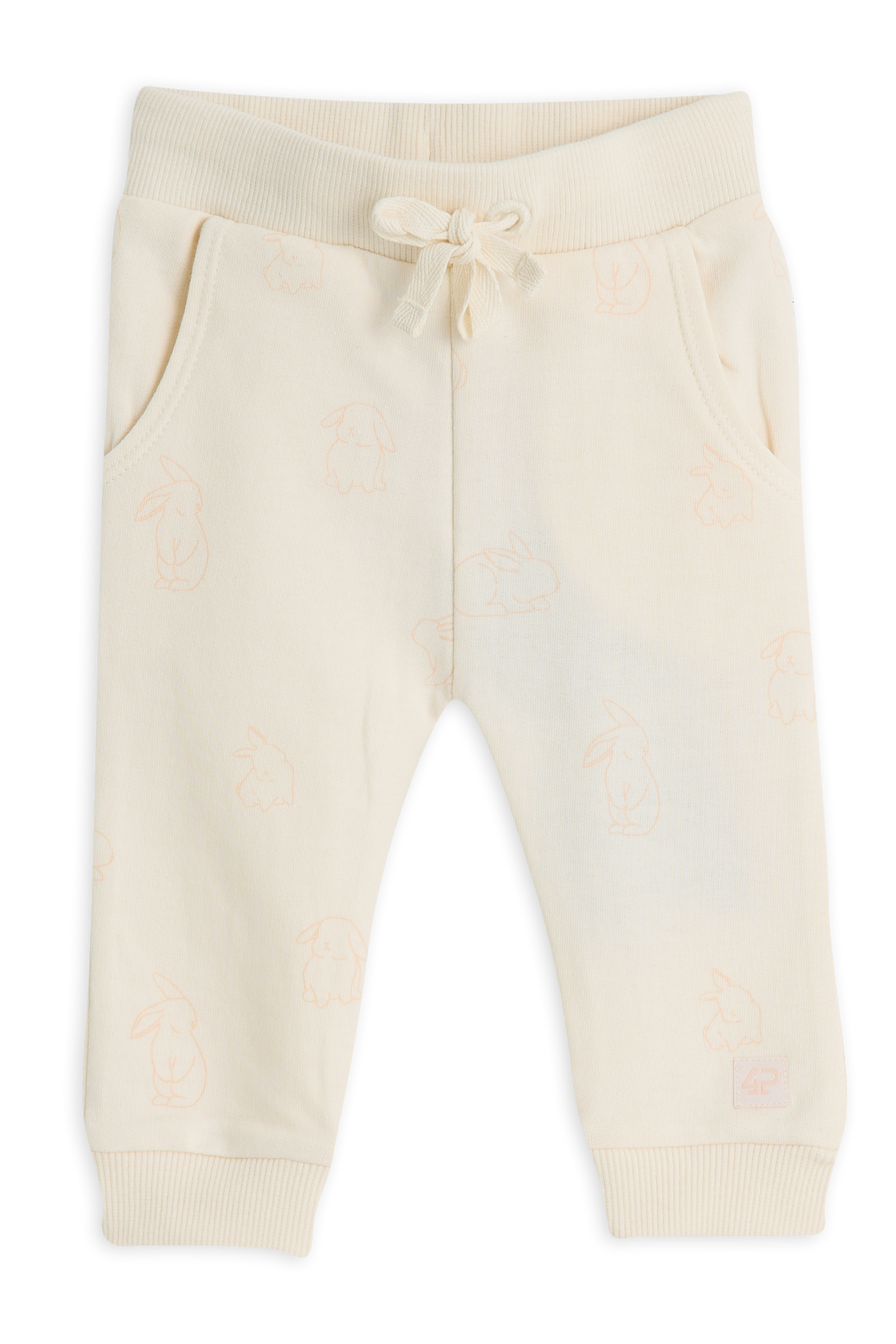 4President Joggingbroek Mica - Crème — detailfoto 2