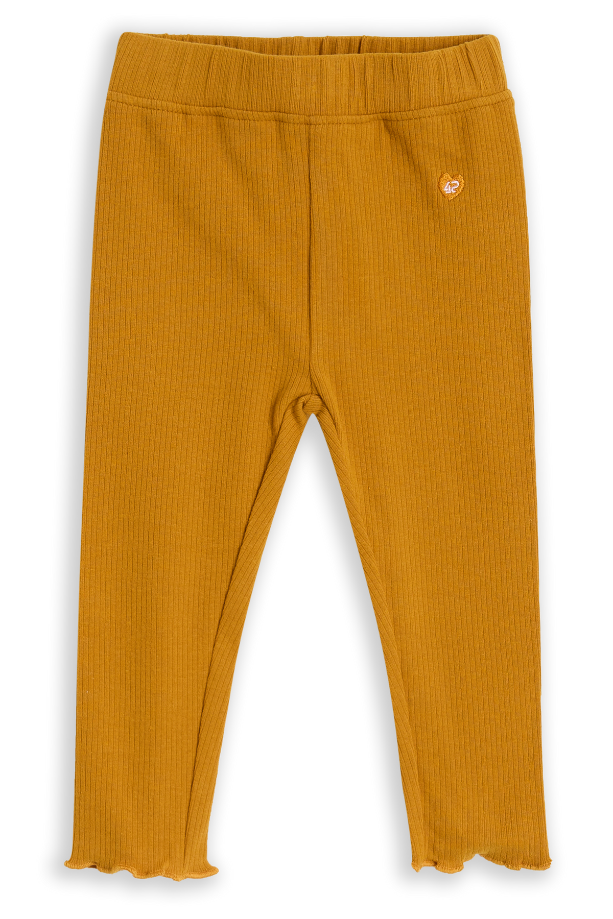 4President Meisjes Broek Bette - Okergeel — detailfoto 2
