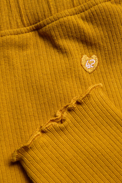 4President Meisjes Broek Bette - Okergeel