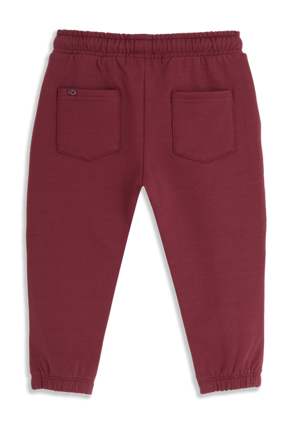 4President Jongens Joggingbroek Garrison - Bordeauxrood
