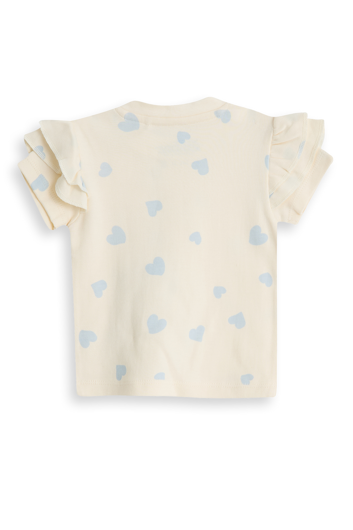 4President Meisjes T-shirt Milou - Crème — detailfoto 3