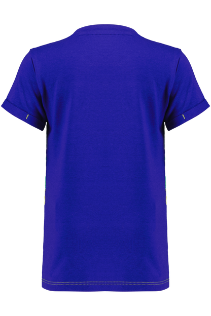 4President Jongens T-shirt Eran - Marine Green — detailfoto 2