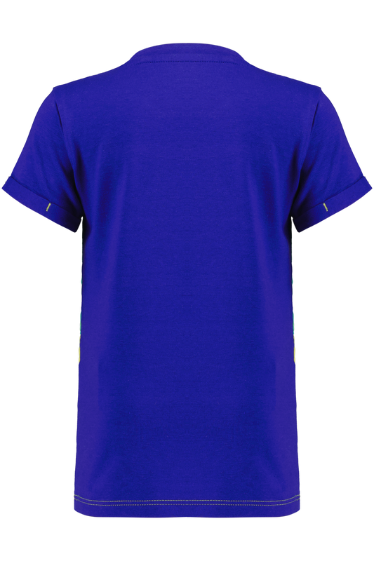 4President Jongens T-shirt Eran - Marine Green — detailfoto 2