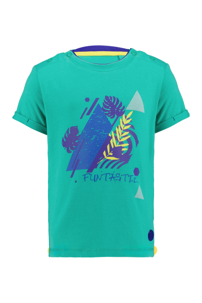 4President Jongens T-shirt Erjon - Marine Green