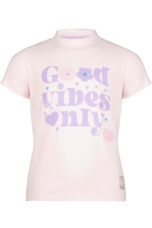 4President Meisjes T-shirt Ginny - Lichtroze