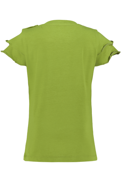 4President Meisjes T-shirt Liliana - Grasgroen — detailfoto 2