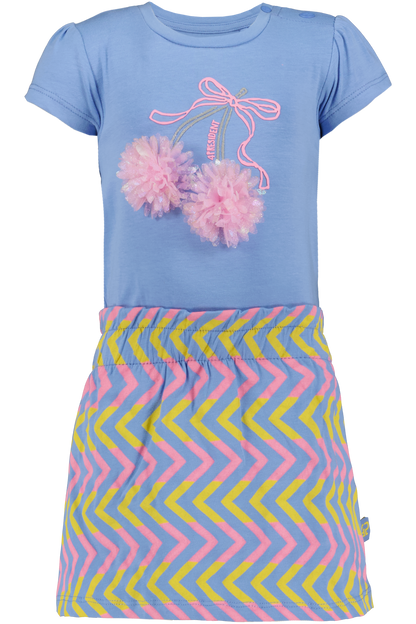 4President Meisjes Jurk Lyra - Blauw