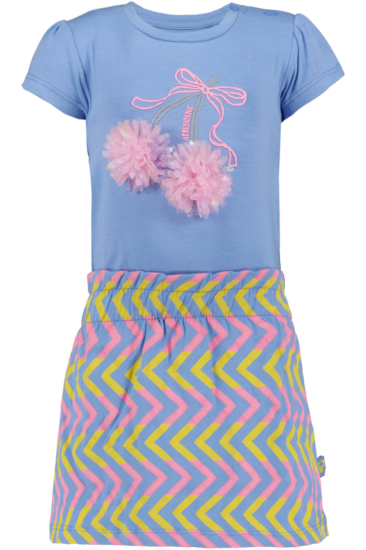 4President Meisjes Jurk Lyra - Blauw