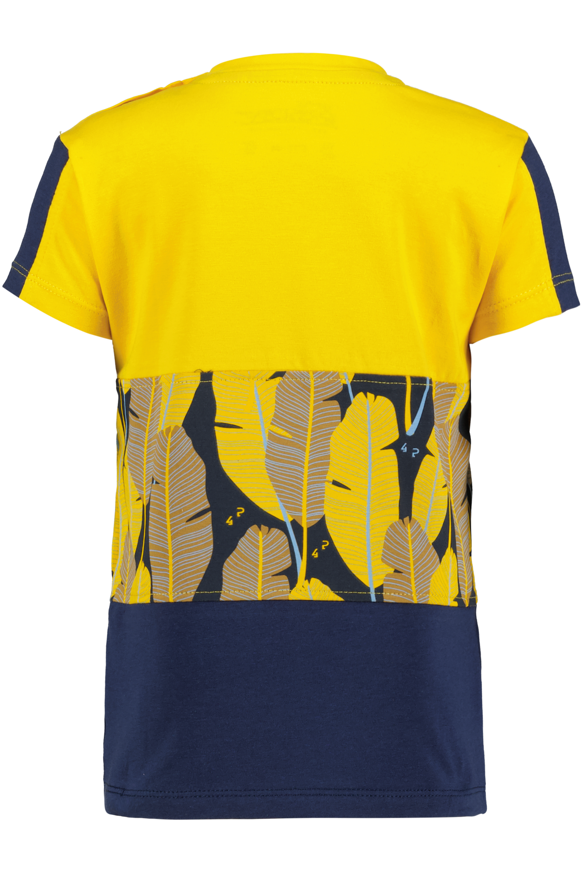 4President Jongens T-shirt Kyler - Geel — detailfoto 2