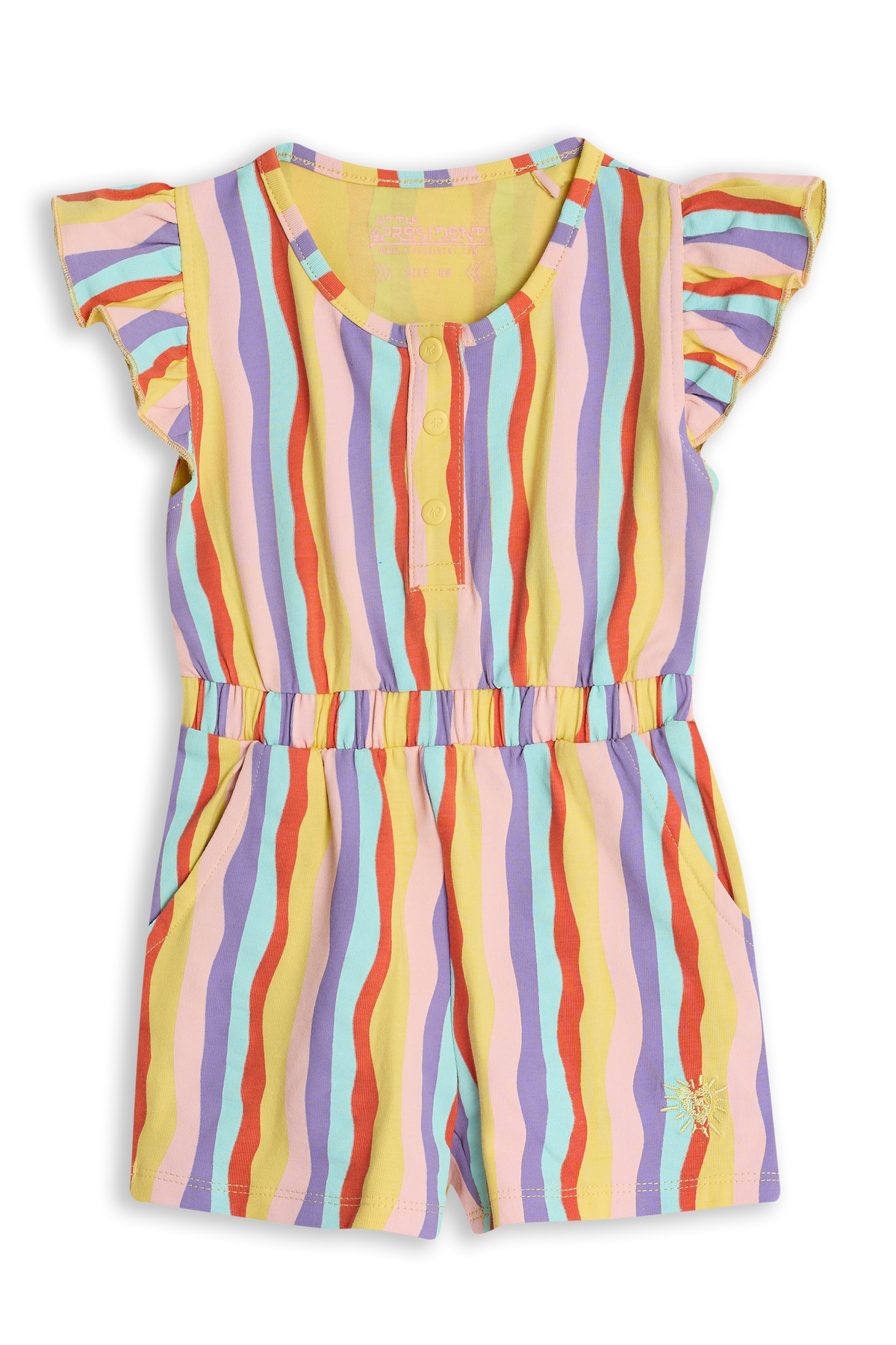 4President playsuit meisjes Powder pink — detailfoto 2