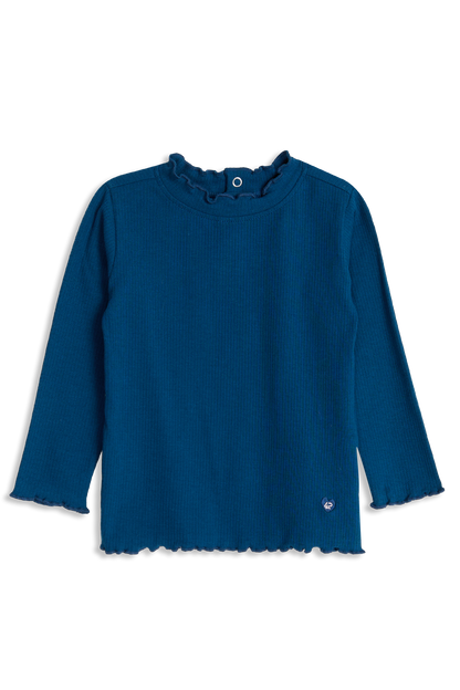 4President Meisjes Top Bregje - Diepblauw