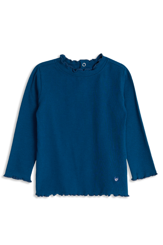 4President Meisjes Top Bregje - Diepblauw