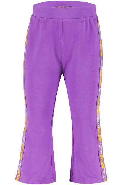 4President Meisjes Flared broek Riva - Patricia Purple