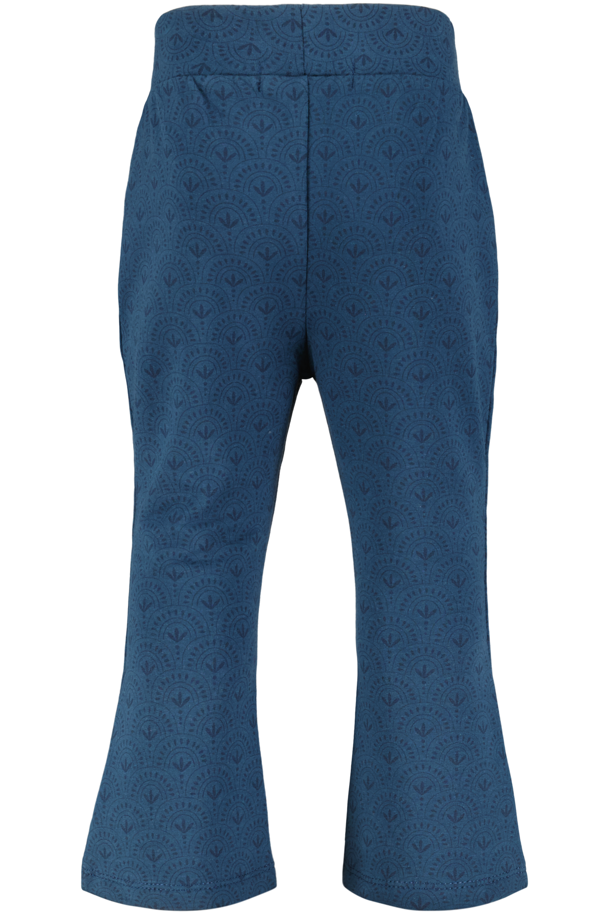 4President Meisjes Flared broek Klara - Blue Wing Teal Aop — detailfoto 2