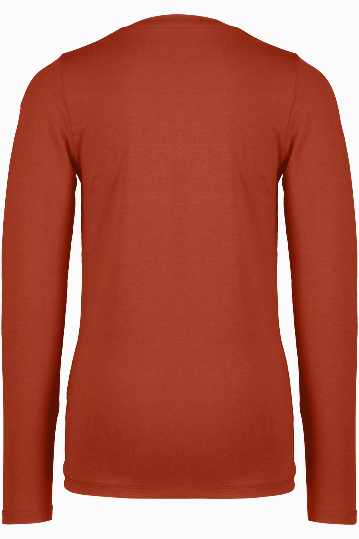 4President Meisjes Longsleeve Ingrid - Brandy Brown — detailfoto 2
