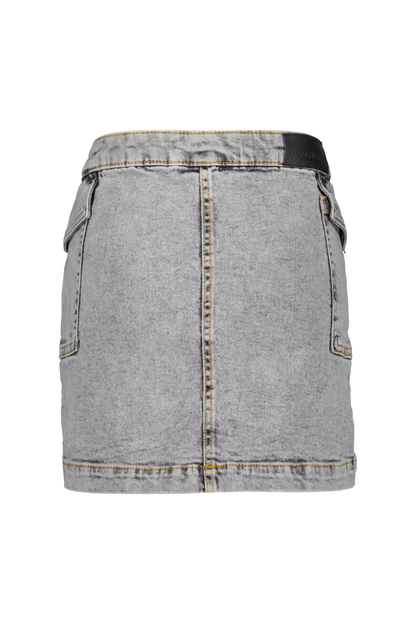 4President Meisjes Rok Mitty - Grey Wash — detailfoto 2